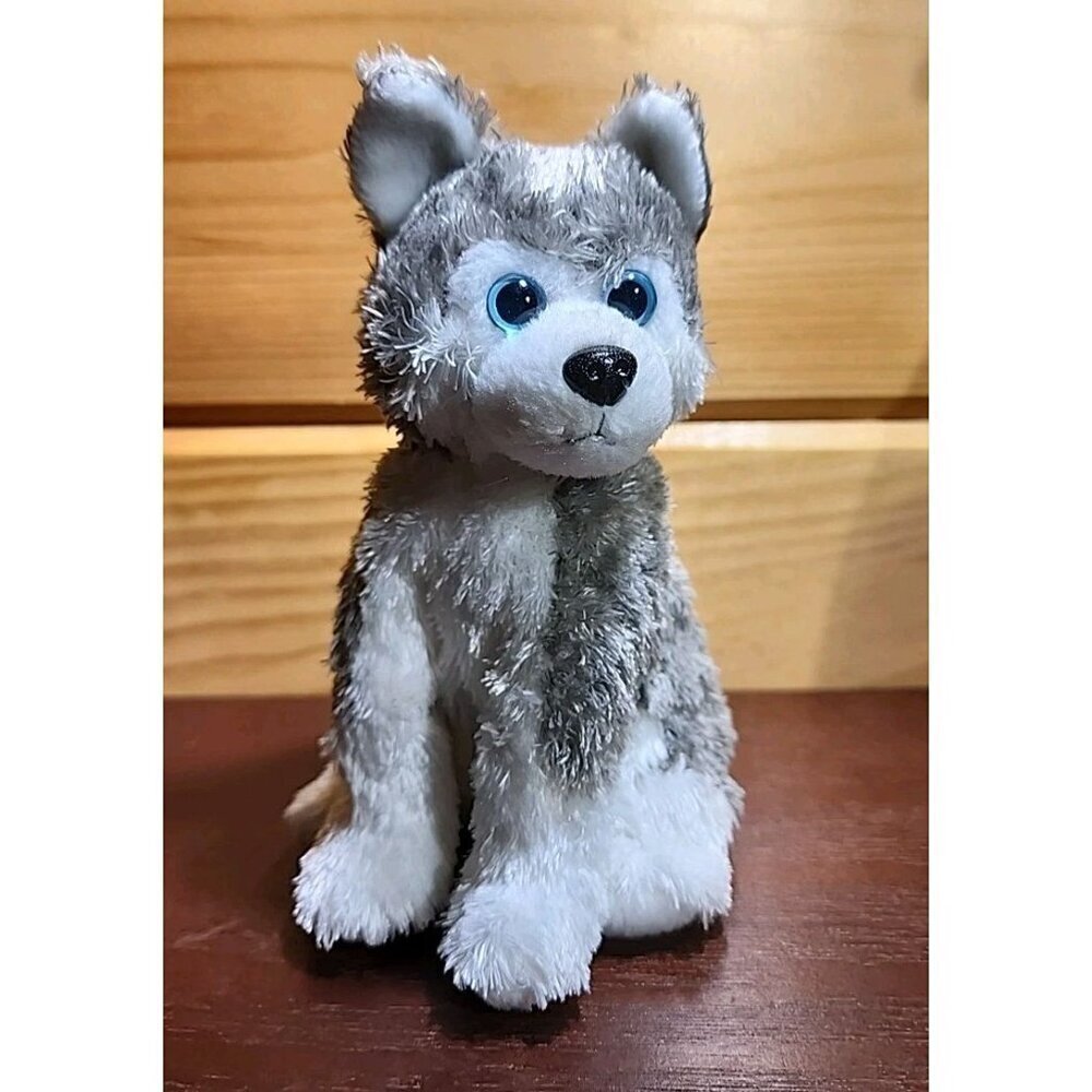TY SLEDDER the HUSKY BEANIE BABY SMALL EYES 6' 2007